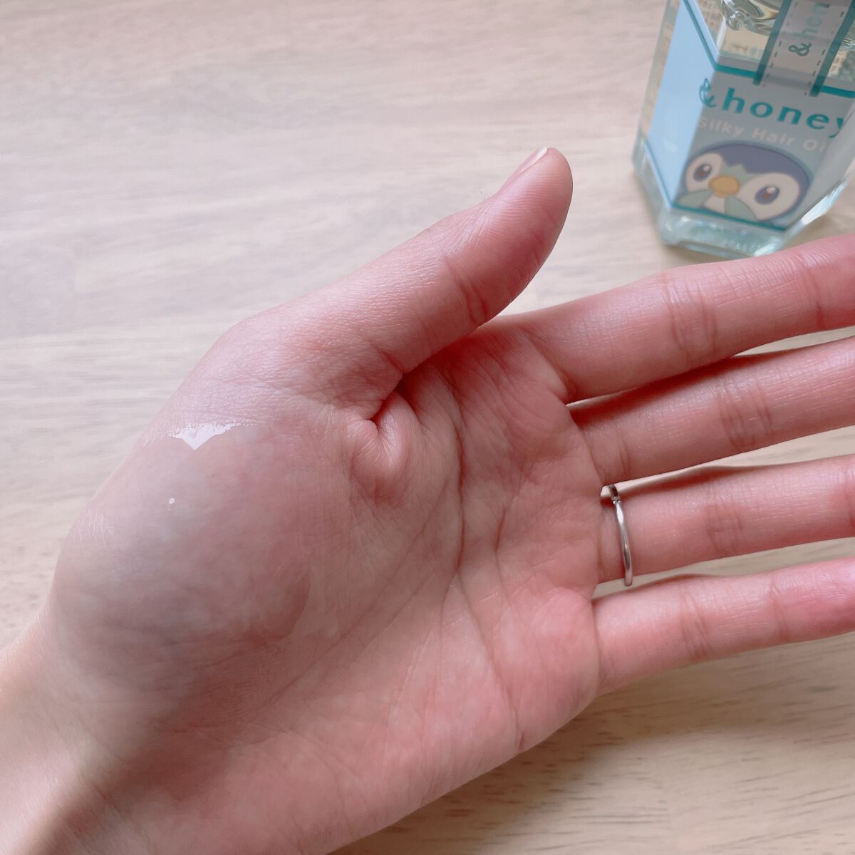 シルキー　スムースモイスチャー　ヘアオイル　3.0/&honey/ヘアオイルを使ったクチコミ（3枚目）