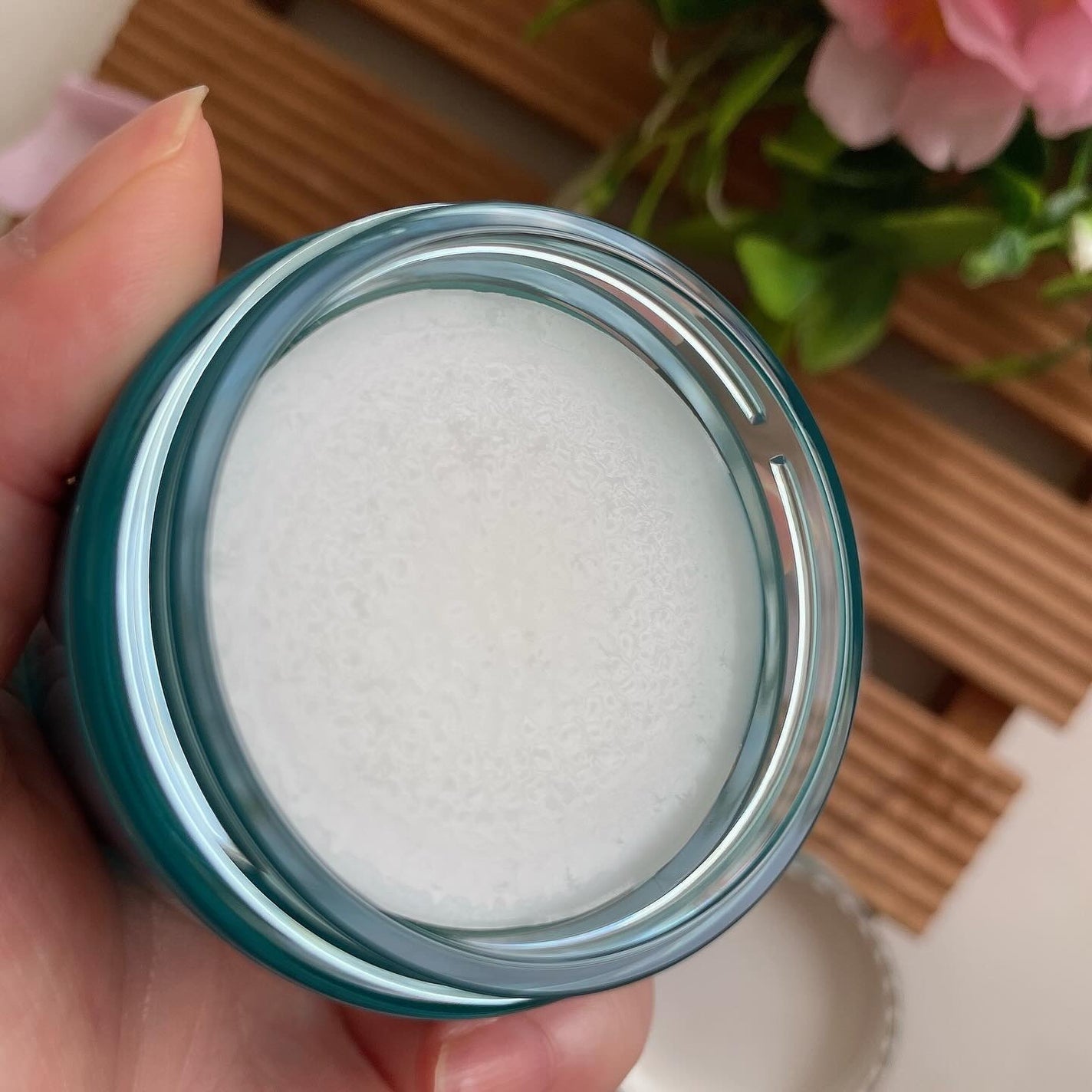 オーシャントリコ ヘアスタイリング バーム ライトブルー/OCEAN TRICO/ヘアバームを使ったクチコミ(2枚目)