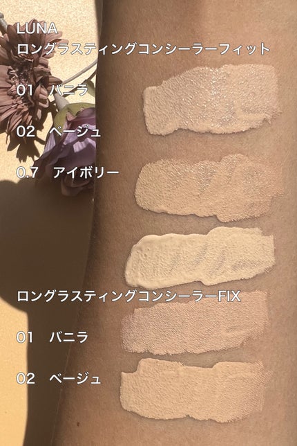 ロングラスティングチップコンシーラー/LUNA/リキッドコンシーラーを使ったクチコミ(3枚目)