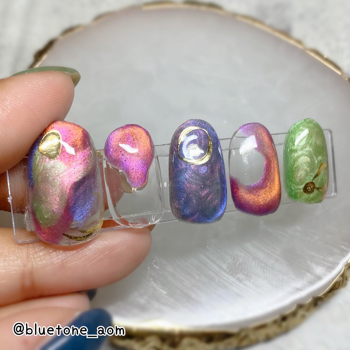 moonlight gel 07/ネイル工房/ジェルネイルを使ったクチコミ（3枚目）