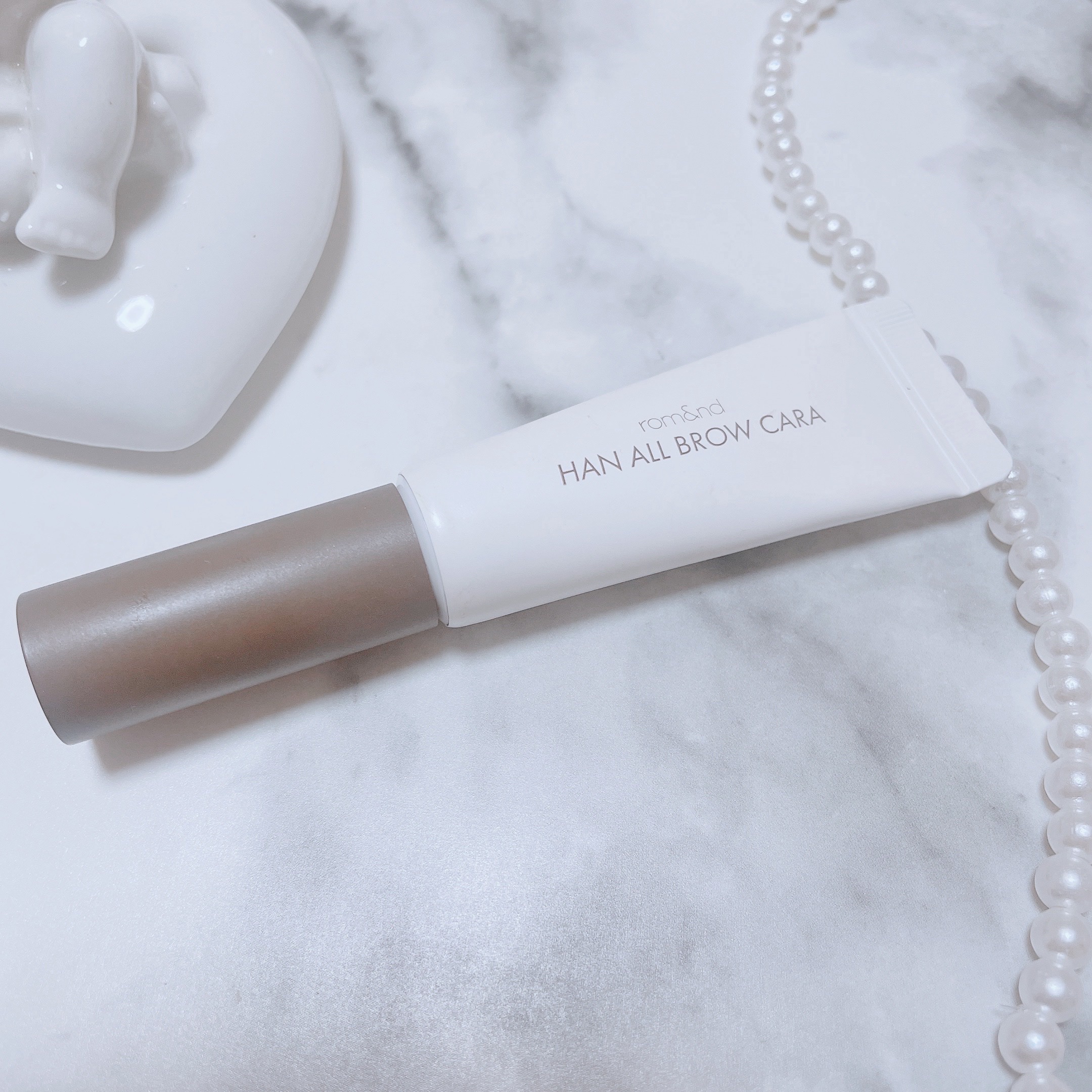 HAN ALL BROW FIXER/rom&nd/眉マスカラを使ったクチコミ（1枚目）