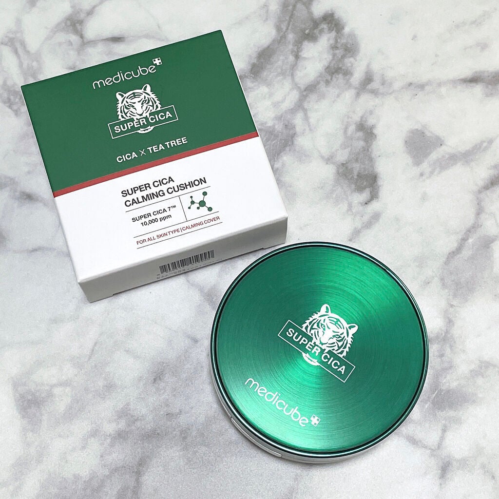 スーパーシカクッション/MEDICUBE/クッションファンデーションを使ったクチコミ(6枚目)