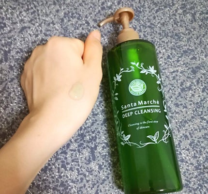 薬用ディープクレンジング/サンタマルシェ/クレンジングジェルを使ったクチコミ(1枚目)