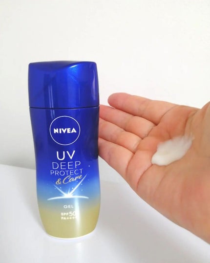 lili on LIPS 「『ニベアUV ディープ プロテクト&ケア ジェル』顔・からだ用..」(4枚目)