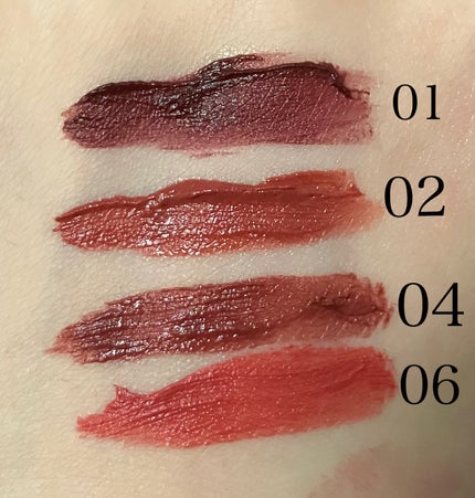 マットリップ LP01チョコレートブラウン/LEPOREM/口紅を使ったクチコミ(2枚目)