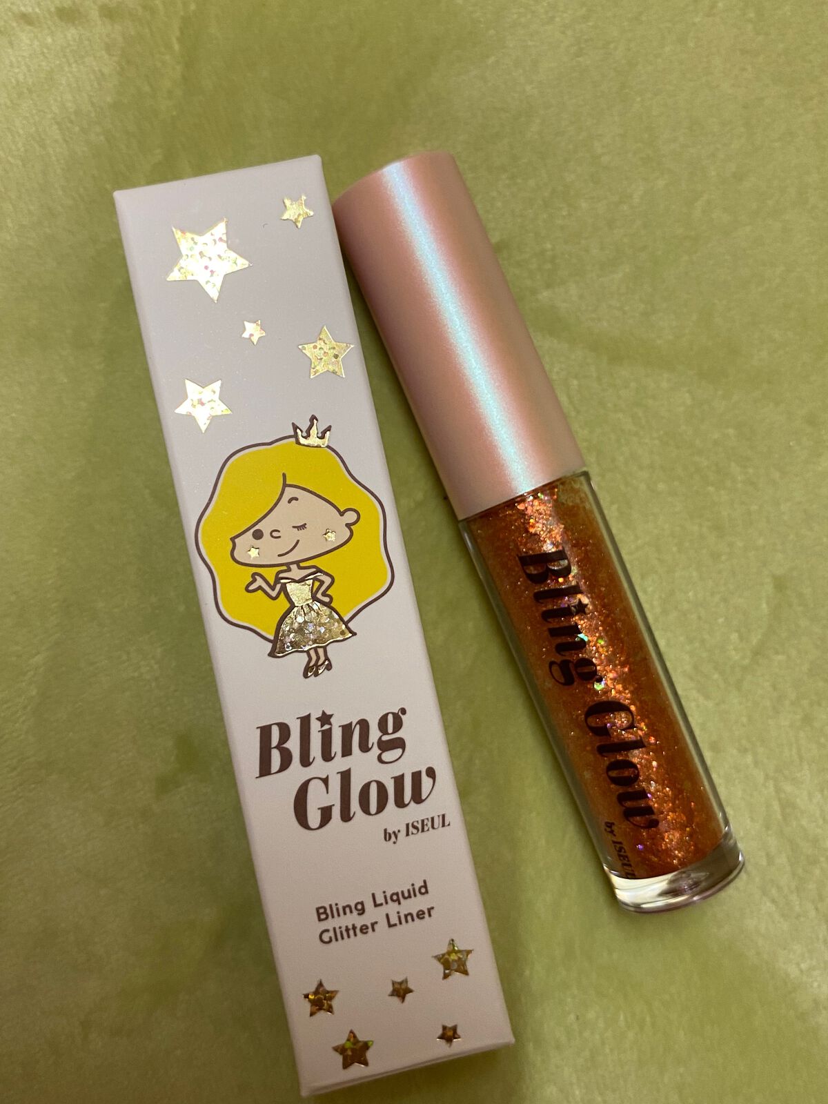 ブリンリキッドグリッターライナー/BLING GLOW/グリッターを使ったクチコミ（3枚目）