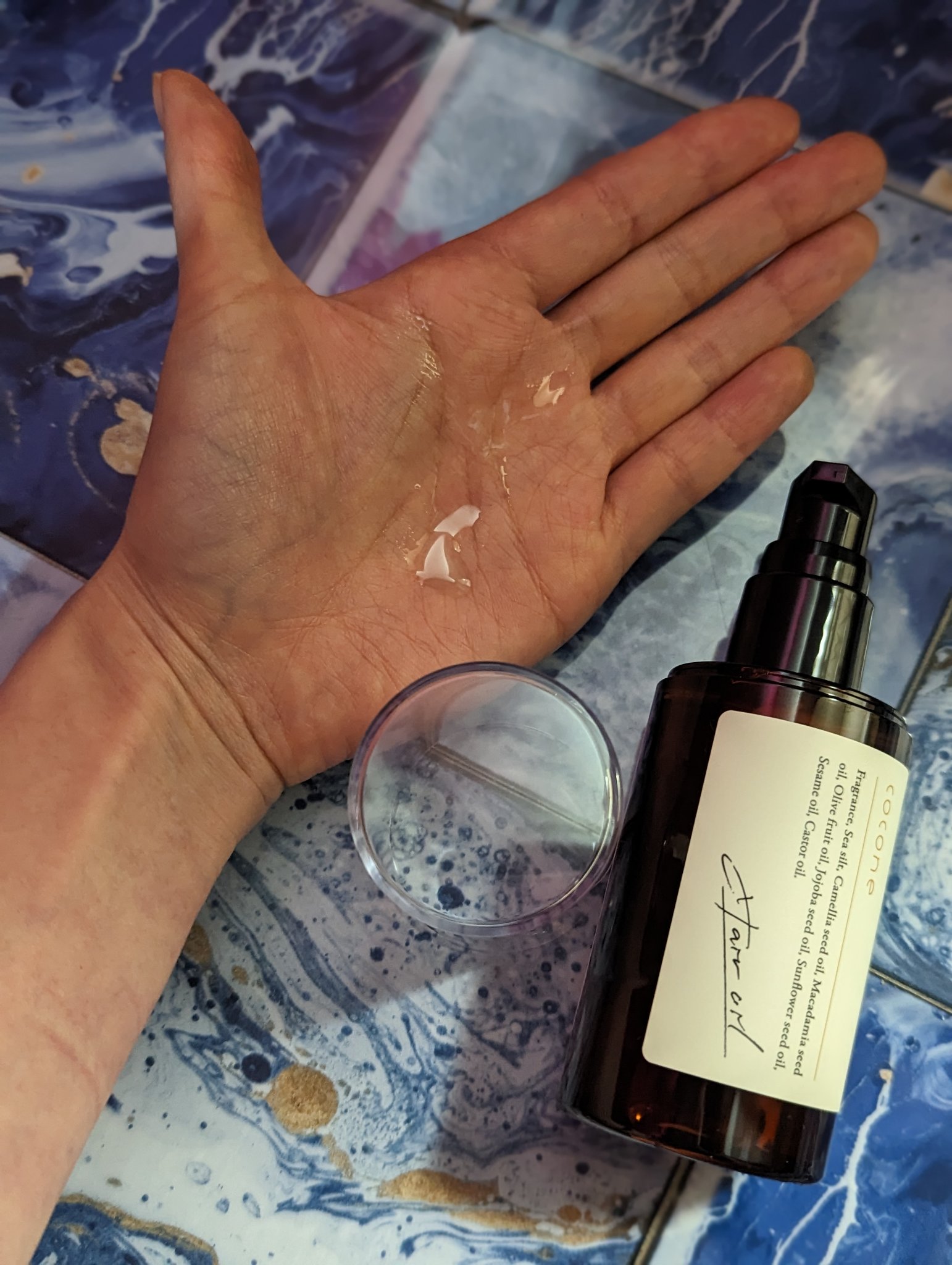 ヘアエッセンスオイル（スムース）/cocone/ヘアオイルを使ったクチコミ（2枚目）