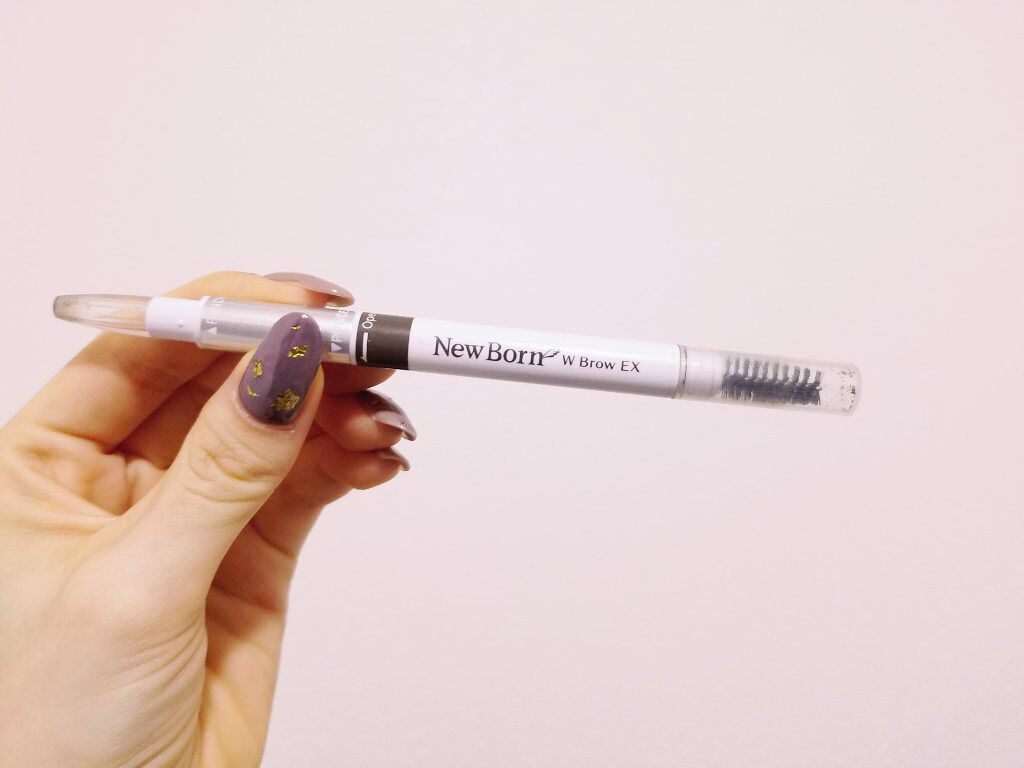 W ブロウEX N B2 グレイッシュブラウン/サナ ニューボーン/パウダーアイブロウを使ったクチコミ（1枚目）