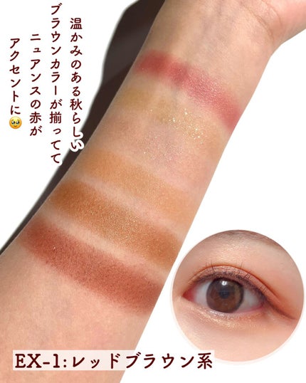 KATE 魂コレクション ブラウンレイヤーパレット/KATE/アイシャドウパレットを使ったクチコミ(4枚目)