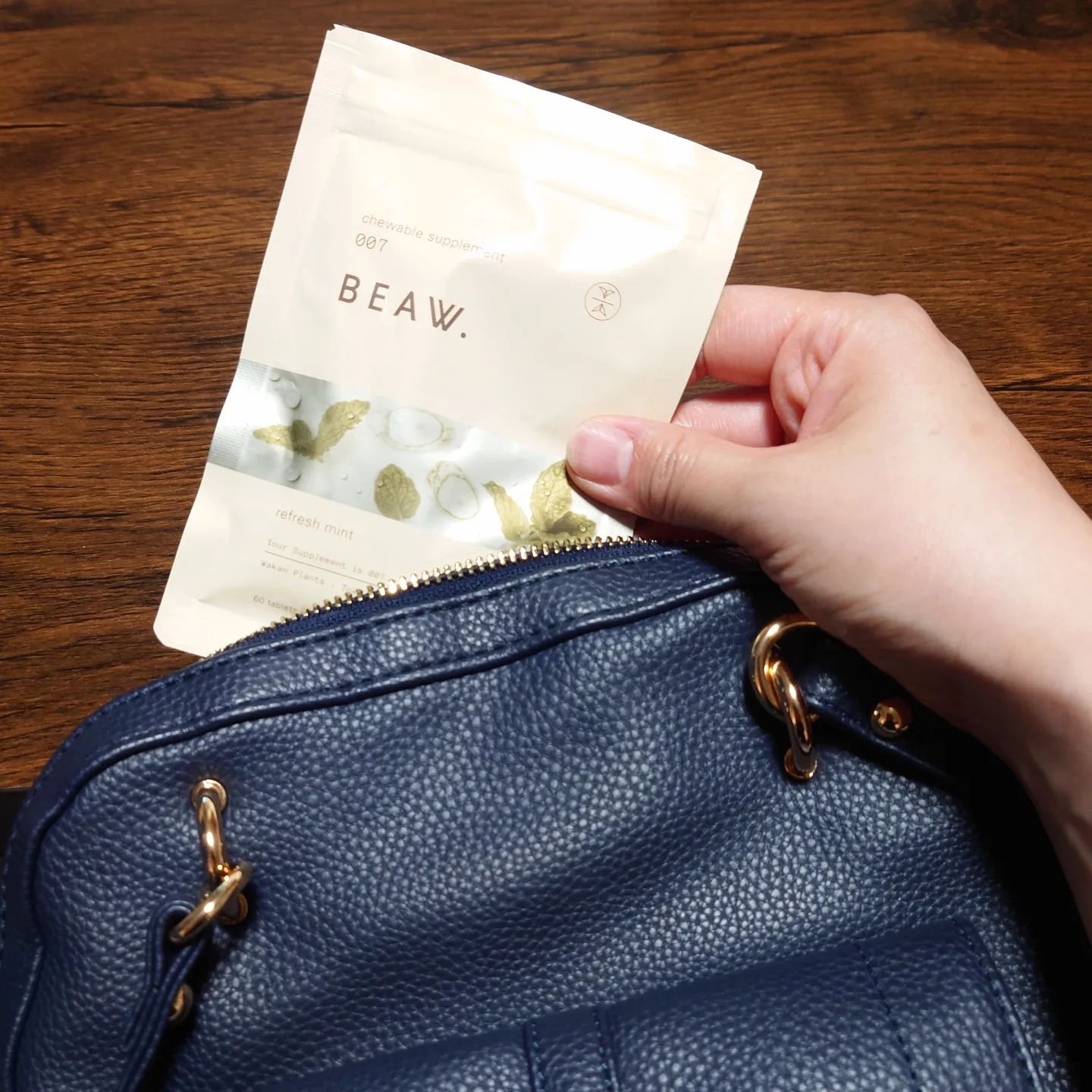 チュアブルサプリメント 007/BEAW./健康サプリメントを使ったクチコミ（3枚目）