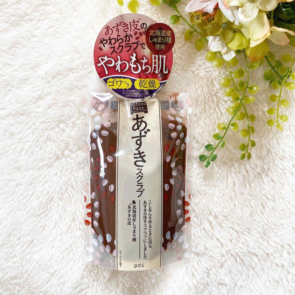 ワフードメイド あずきスクラブ/pdc/スクラブ・ゴマージュを使ったクチコミ(1枚目)