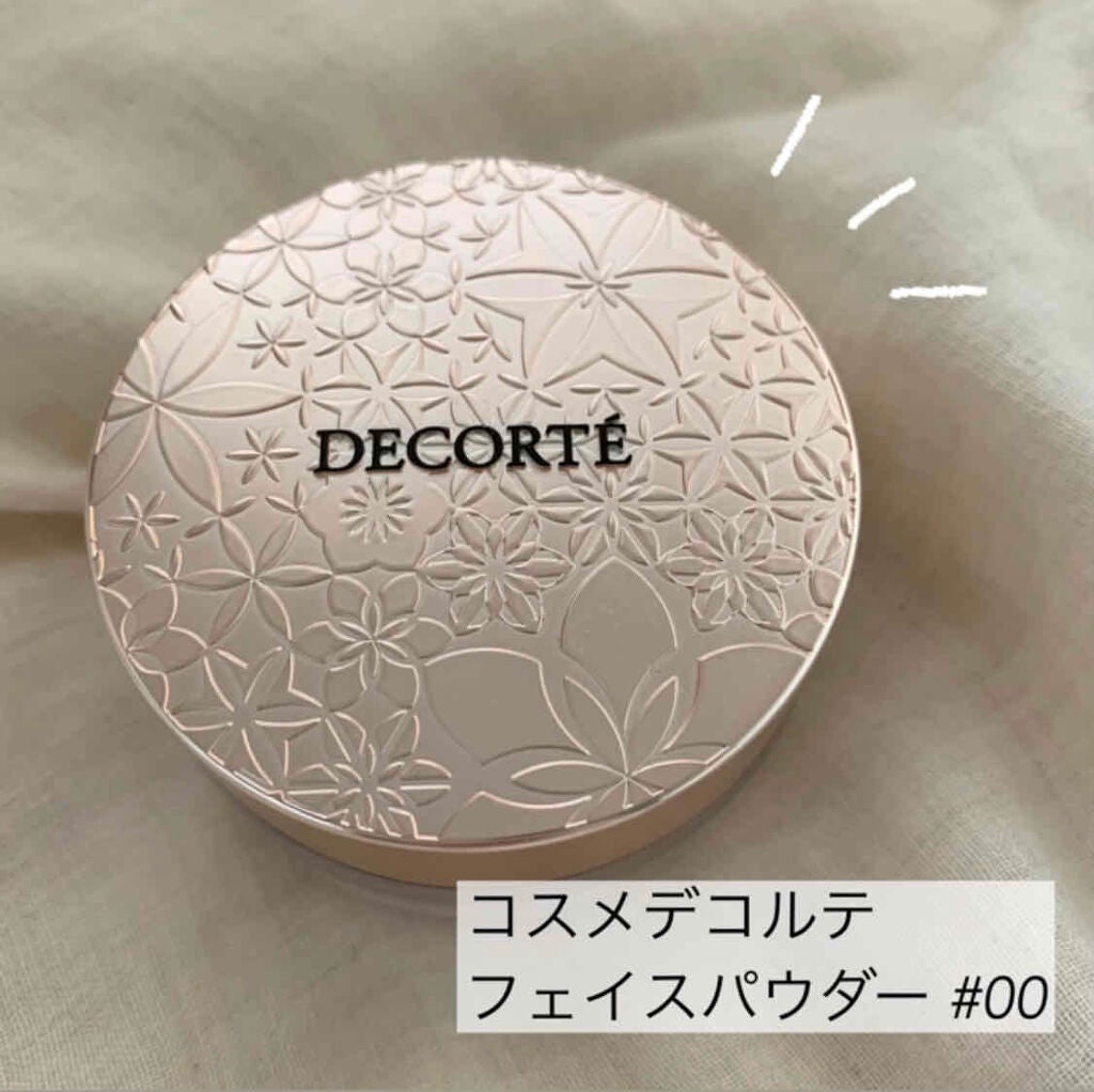 フェイスパウダー/DECORTÉ/ルースパウダーを使ったクチコミ(1枚目)