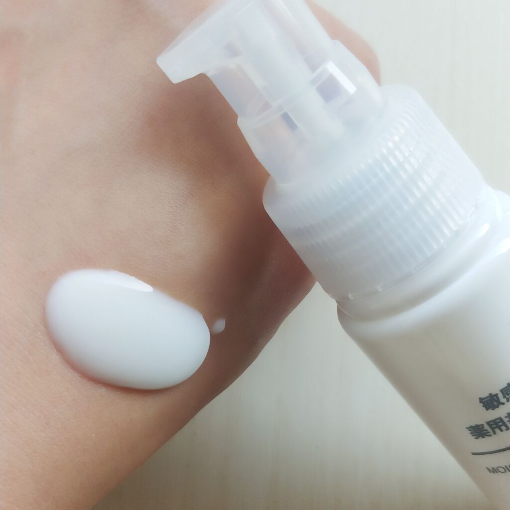 敏感肌用薬用美白美容液/無印良品/美容液を使ったクチコミ(2枚目)