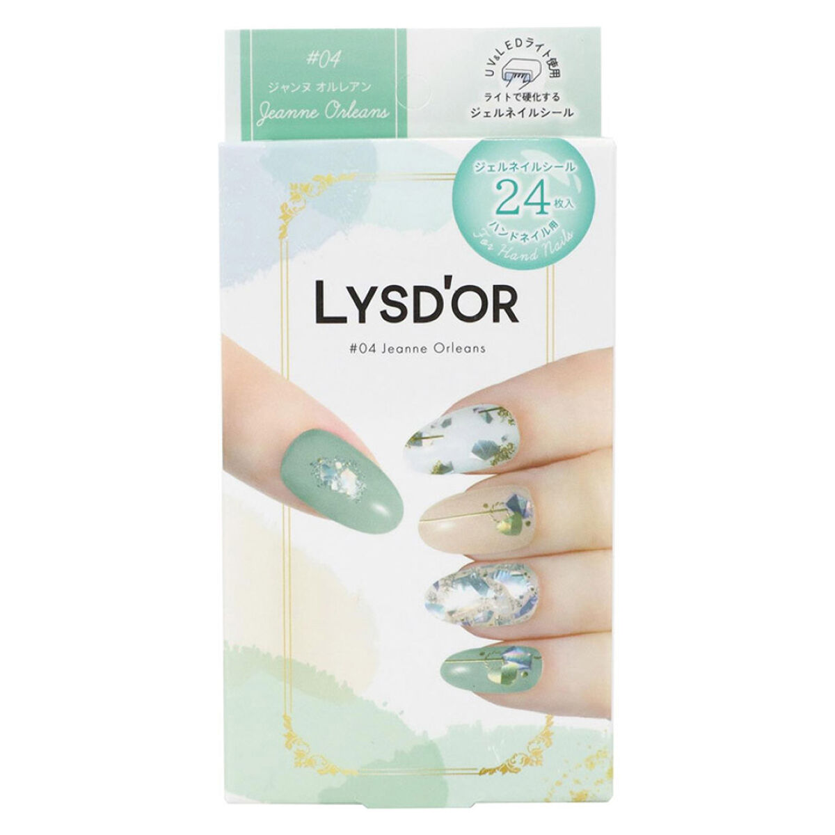 セミキュアジェルネイルシール ハンド用 04 ジャンヌオルレアン