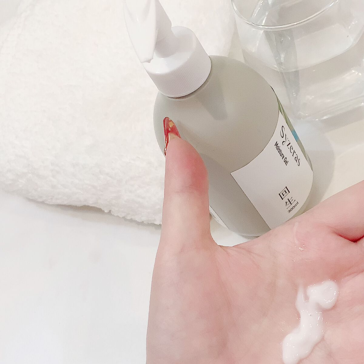 モイスチャージェル 回生/Syzeras/ボディクリームを使ったクチコミ（2枚目）