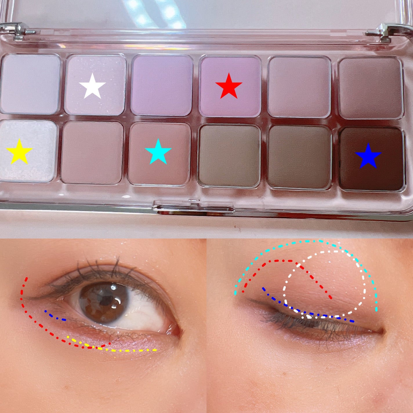 プロ アイ パレット エアー/CLIO/アイシャドウパレットを使ったクチコミ(9枚目)