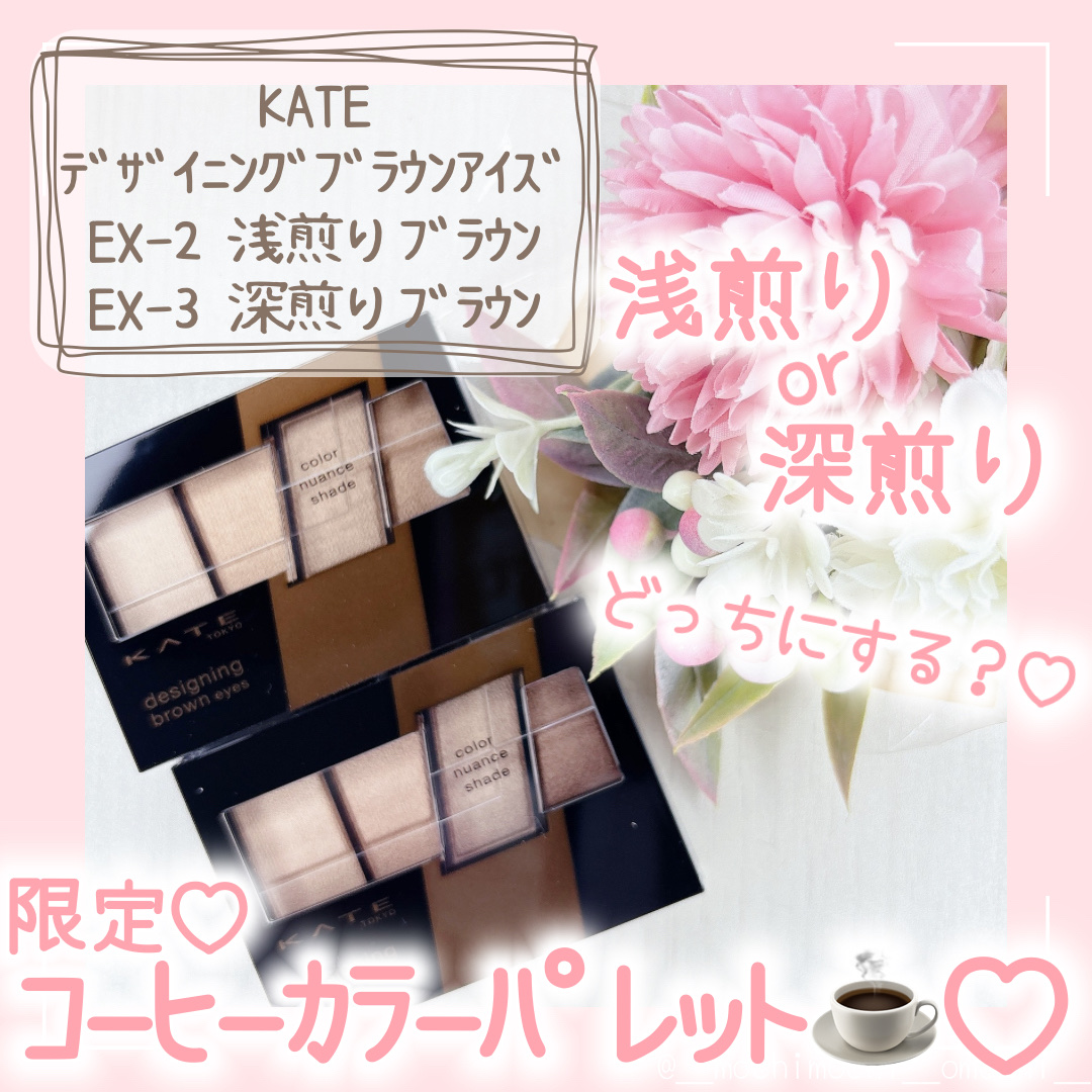 デザイニングブラウンアイズ/KATE/アイシャドウパレットを使ったクチコミ（1枚目）