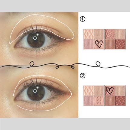 プティパレットアイズ/キャンメイク/パウダーアイシャドウを使ったクチコミ(4枚目)