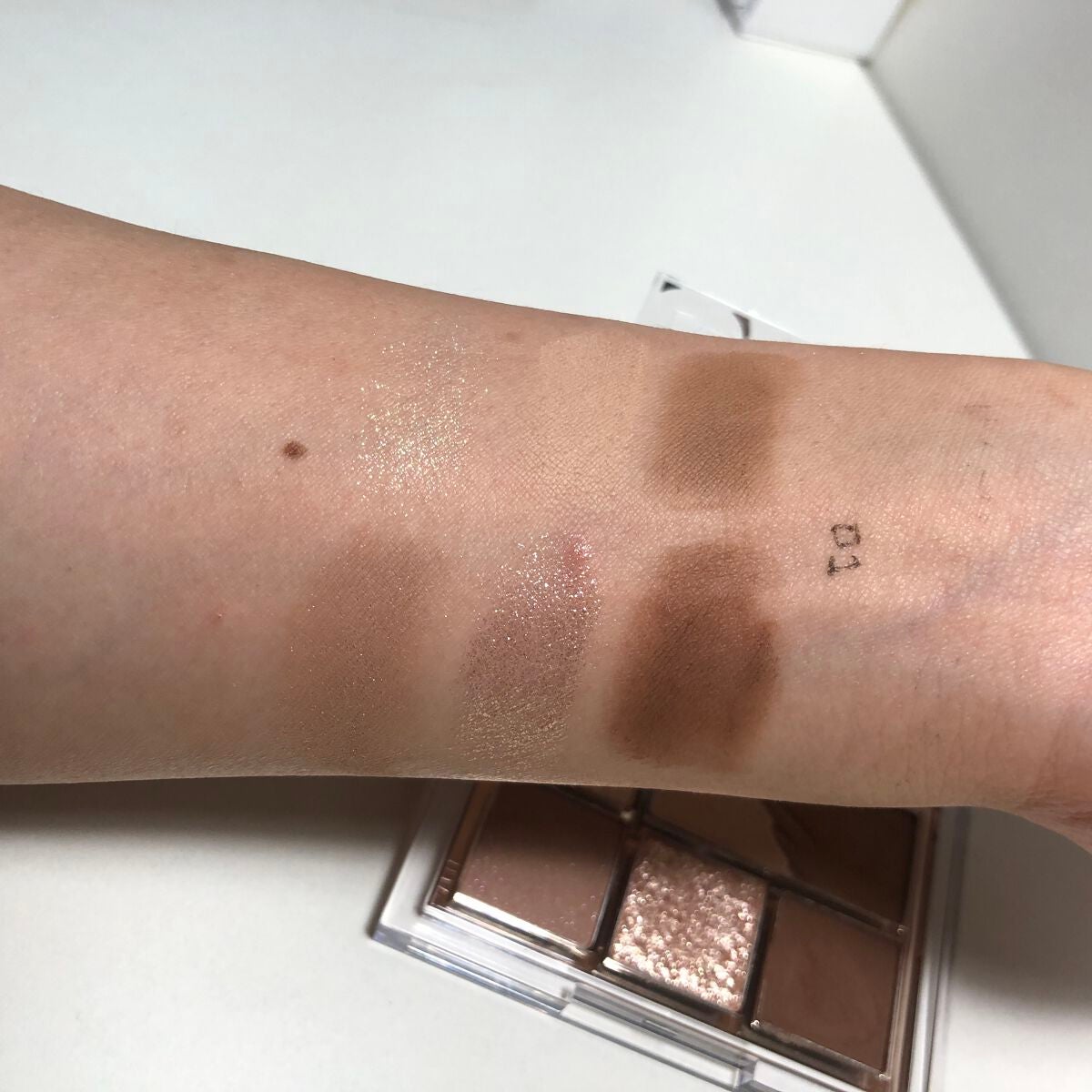 プロ アイパレット ミニ/CLIO/アイシャドウパレットを使ったクチコミ(2枚目)