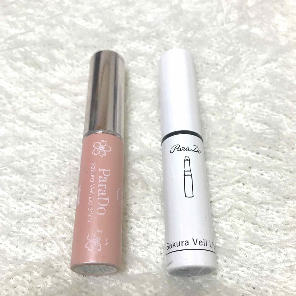 サクラヴェールリップ/パラドゥ/リップクリームを使ったクチコミ（2枚目）