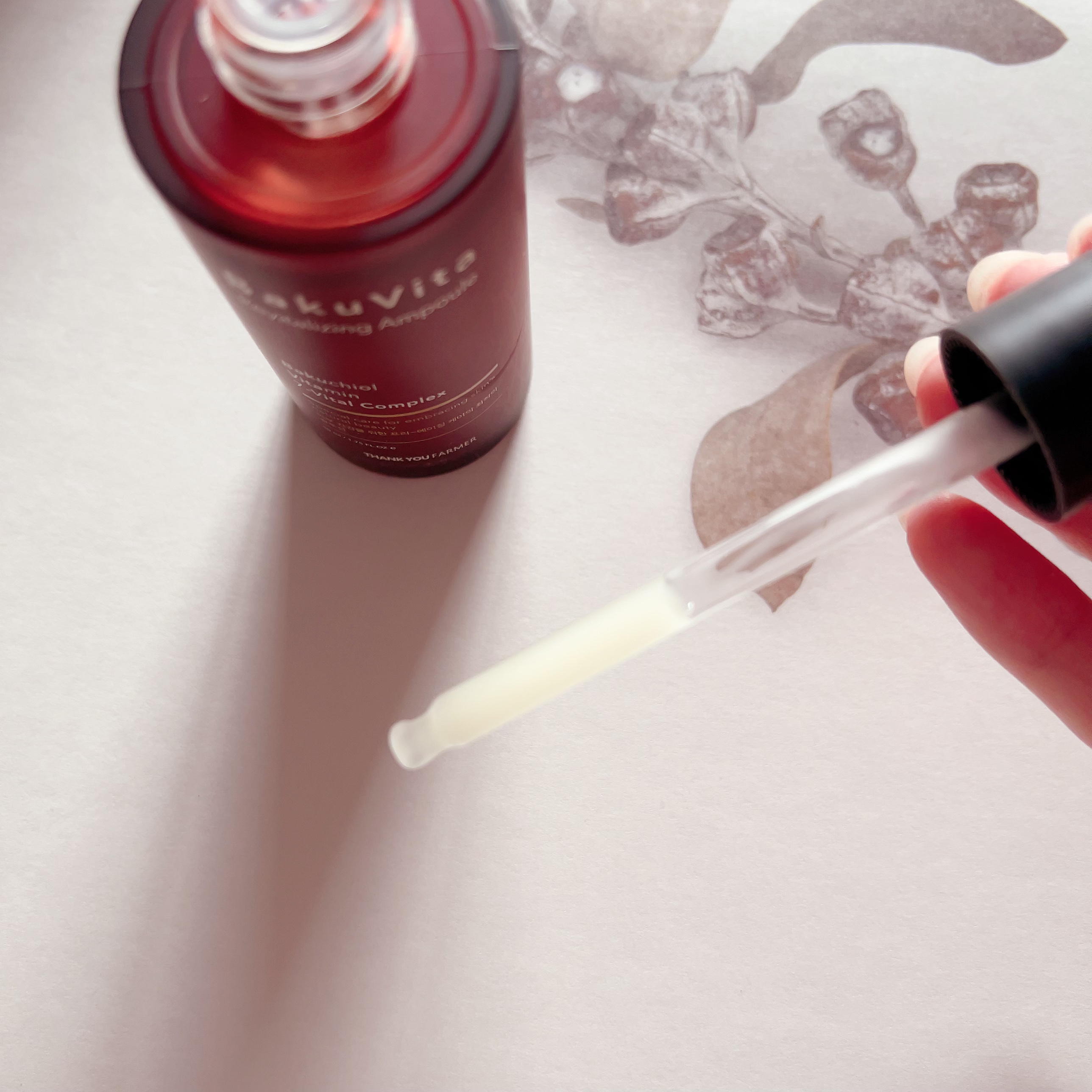 バクビタリバイタライジングアンプル/THANK YOU FARMER/美容液を使ったクチコミ（2枚目）