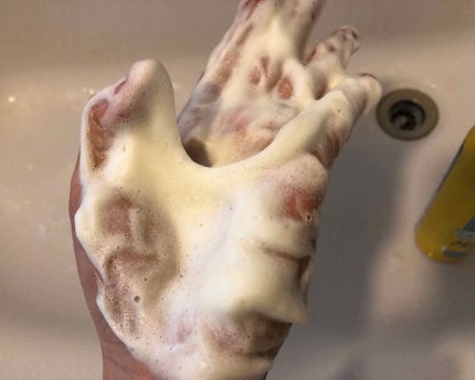 モッチスキン吸着泡洗顔FL(レモン)/MoccHi SKIN/泡洗顔を使ったクチコミ(3枚目)