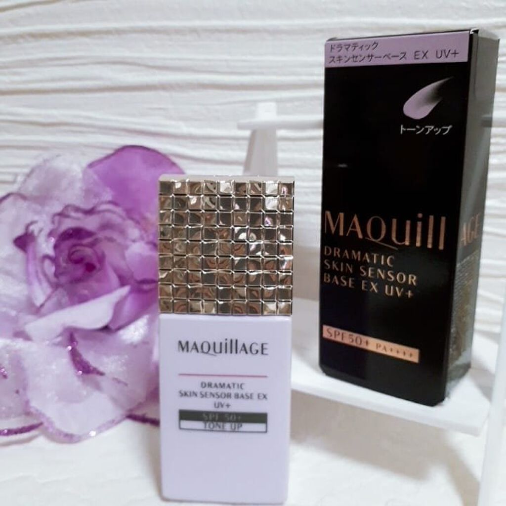 ドラマティックスキンセンサーベース EX UV+/マキアージュ/化粧下地を使ったクチコミ(1枚目)