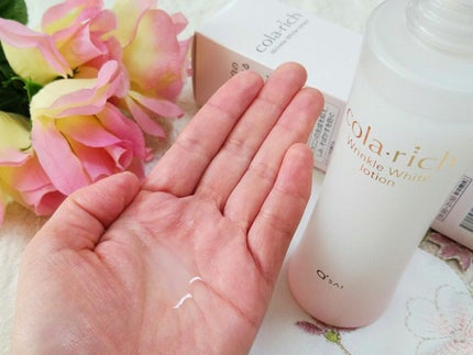 リンクルホワイトローション/コラリッチ/化粧水を使ったクチコミ(3枚目)