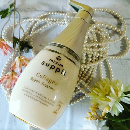 ビタミン リペアシャンプー/コラーゲン リペアヘアトリートメント/mixim suppli/市販シャンプーを使ったクチコミ(1枚目)