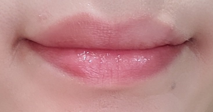 デュイフルウォーターティント 14 ピーチモカ(日本限定)/rom&nd/リップティントを使ったクチコミ（3枚目）