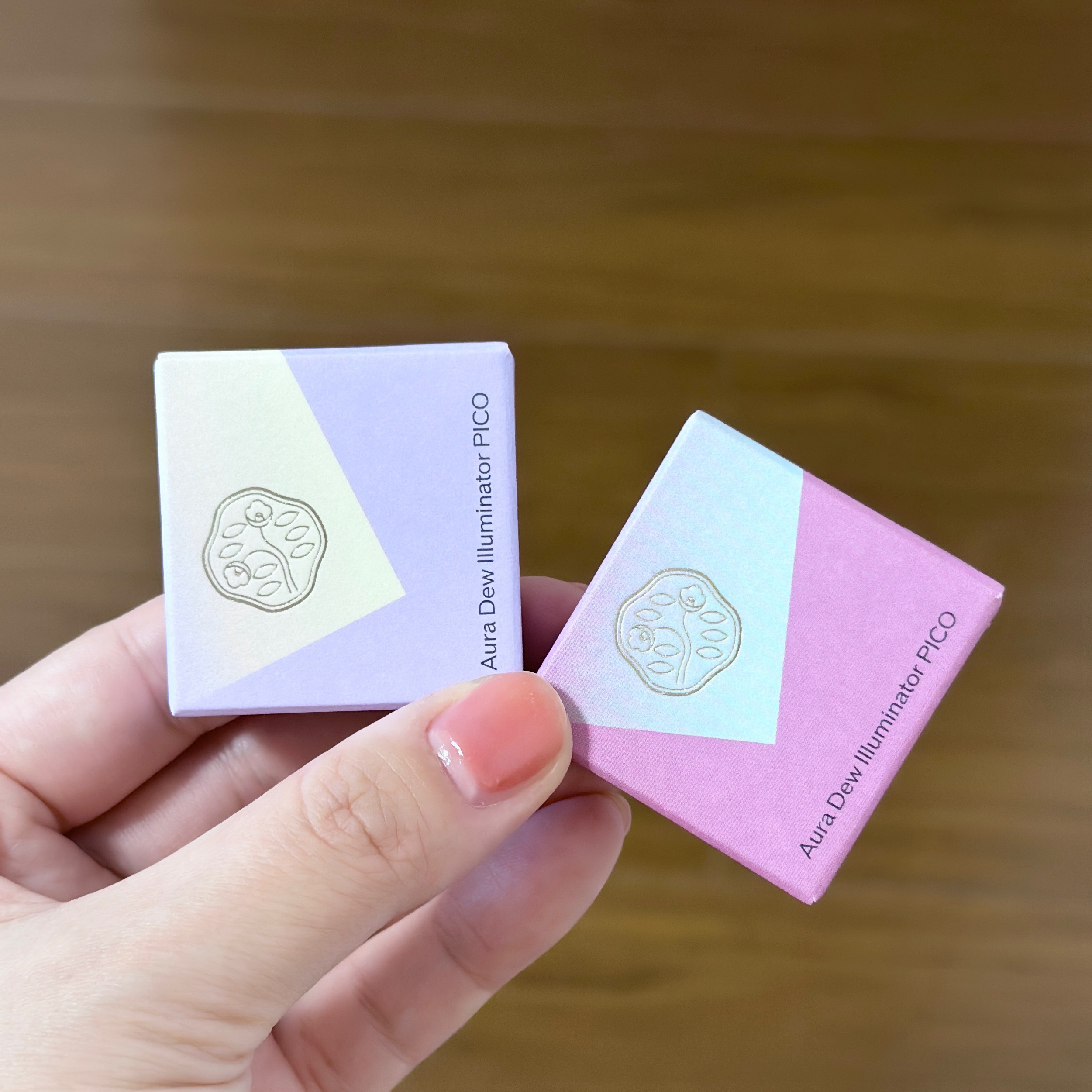 オーラデュウ プリズム イルミネーター ピコ 02 夕間暮れ/SHISEIDO/単色アイシャドウを使ったクチコミ（3枚目）