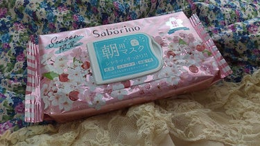 サボリーノ 目ざまシート SA 20（桜の香り）/サボリーノ/シートマスク・パックを使ったクチコミ（1枚目）