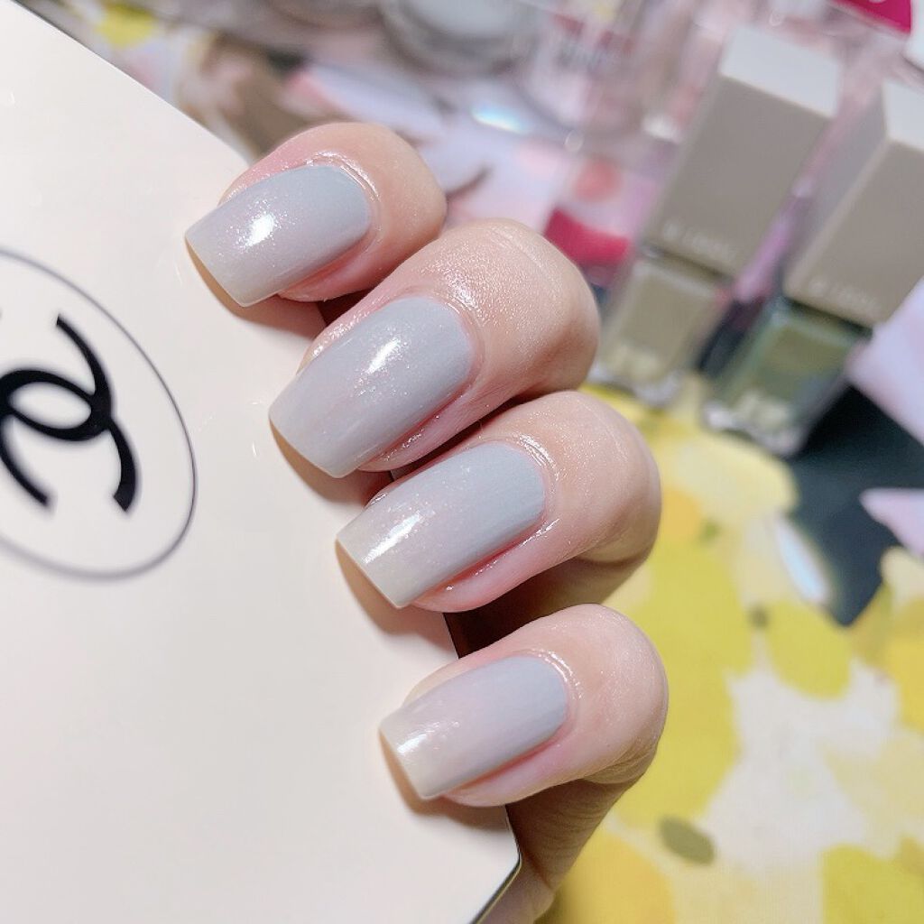 まいぽりっしゅ 01グレイッシュレディー/b idol/マニキュアを使ったクチコミ（3枚目）