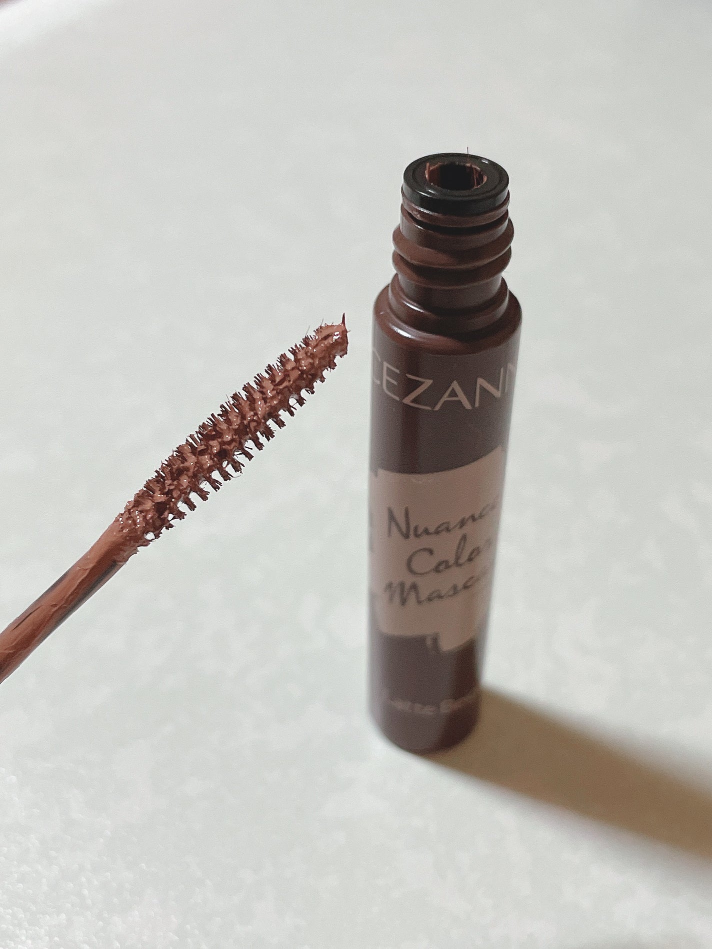 ニュアンスカラーマスカラ/CEZANNE/マスカラを使ったクチコミ(2枚目)