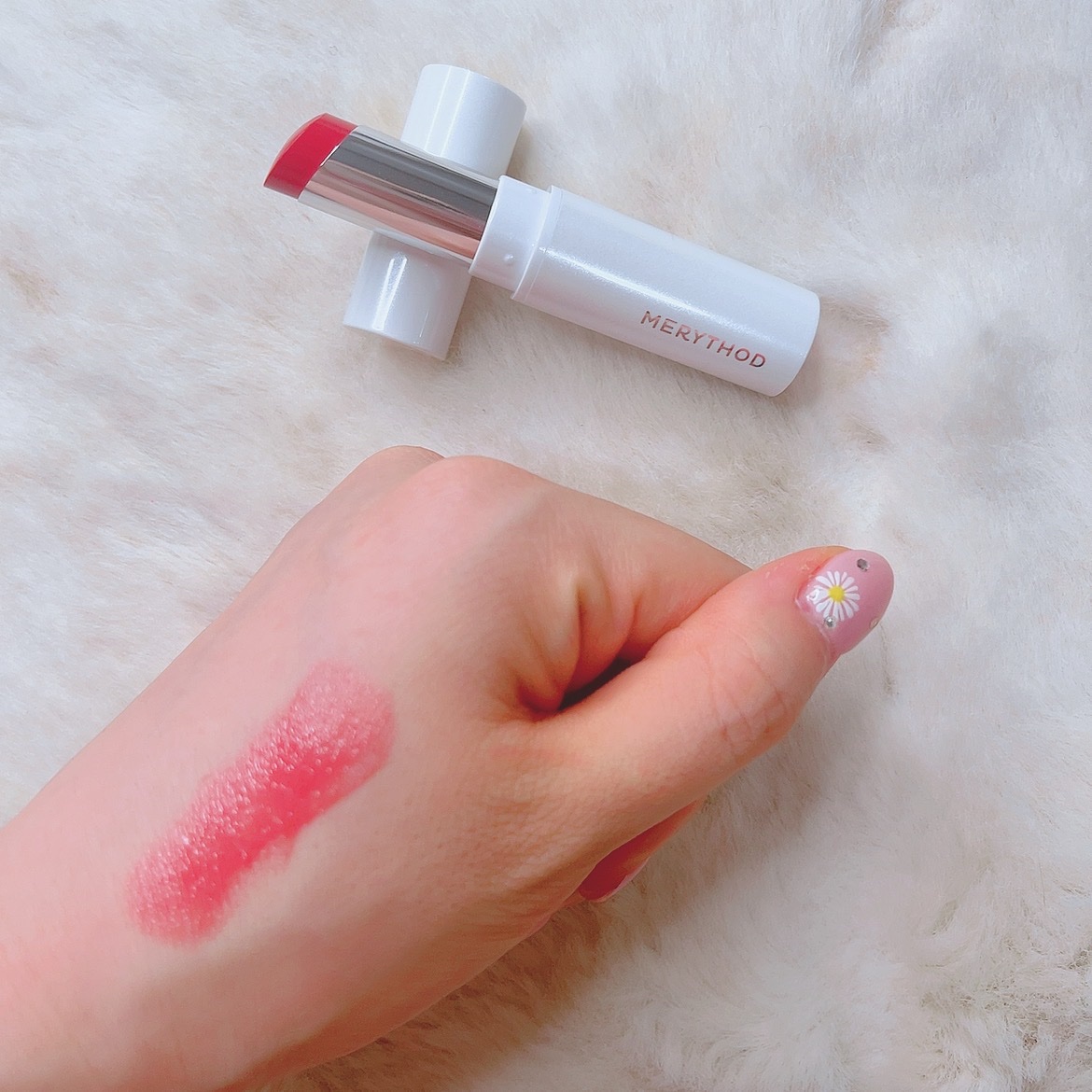 コラーゲンメルティングリップバーム /MERYTHOD/リップバームを使ったクチコミ（2枚目）