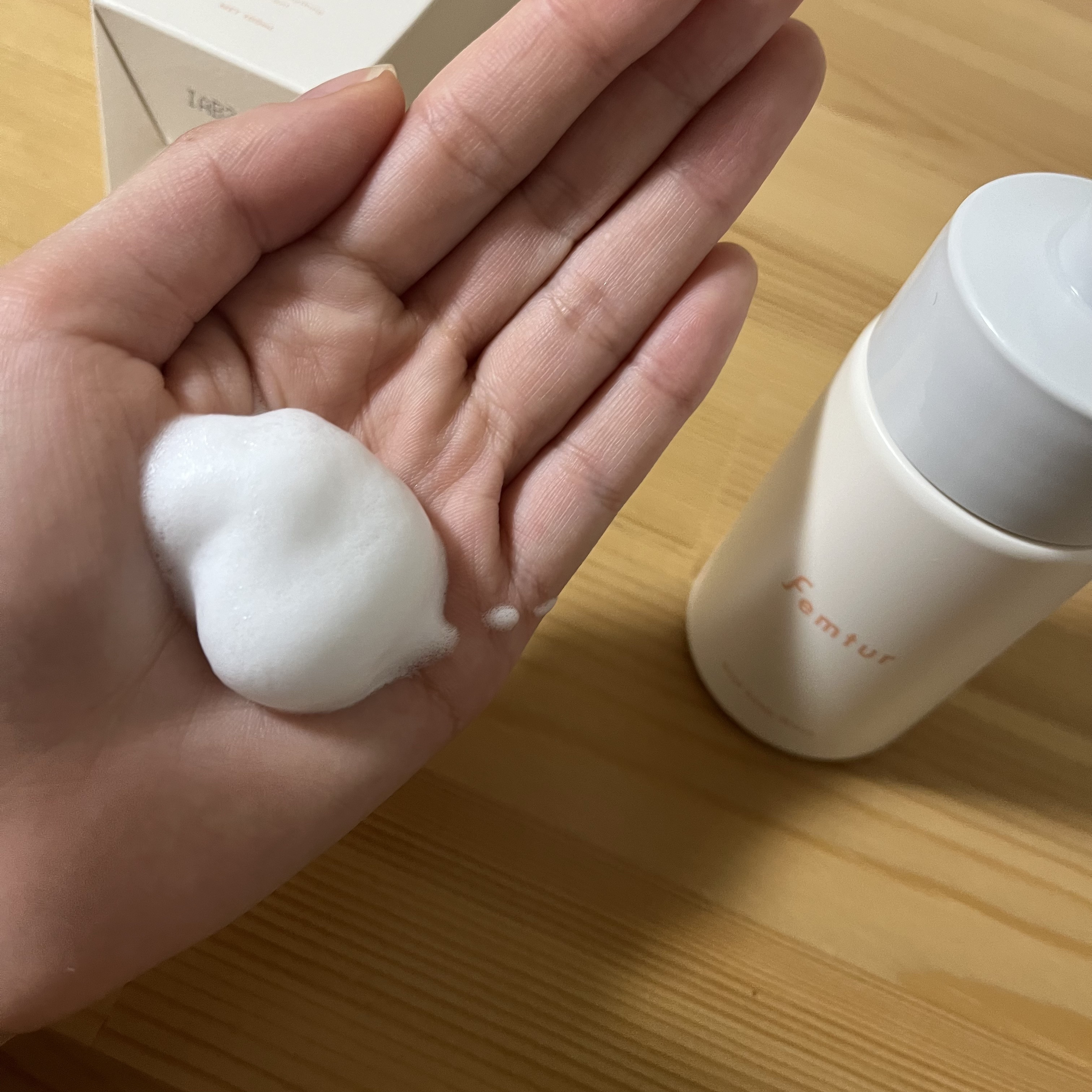 フェムチャー　マイルドフォームウォッシュ/アンファー(スカルプD)/デリケートゾーンケアを使ったクチコミ（2枚目）