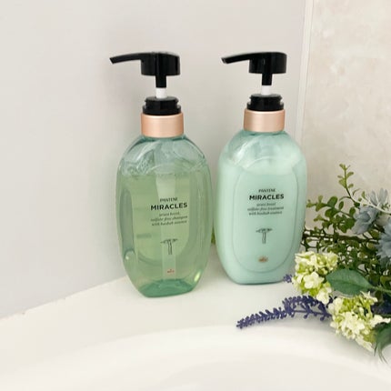 ミラクルズ うるおいブースト シャンプー/トリートメント/パンテーン/市販シャンプーを使ったクチコミ(1枚目)