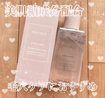 イドラクラリティ 薬用 トリートメント エッセンス ウォーター/DECORTÉ/化粧水を使ったクチコミ(1枚目)