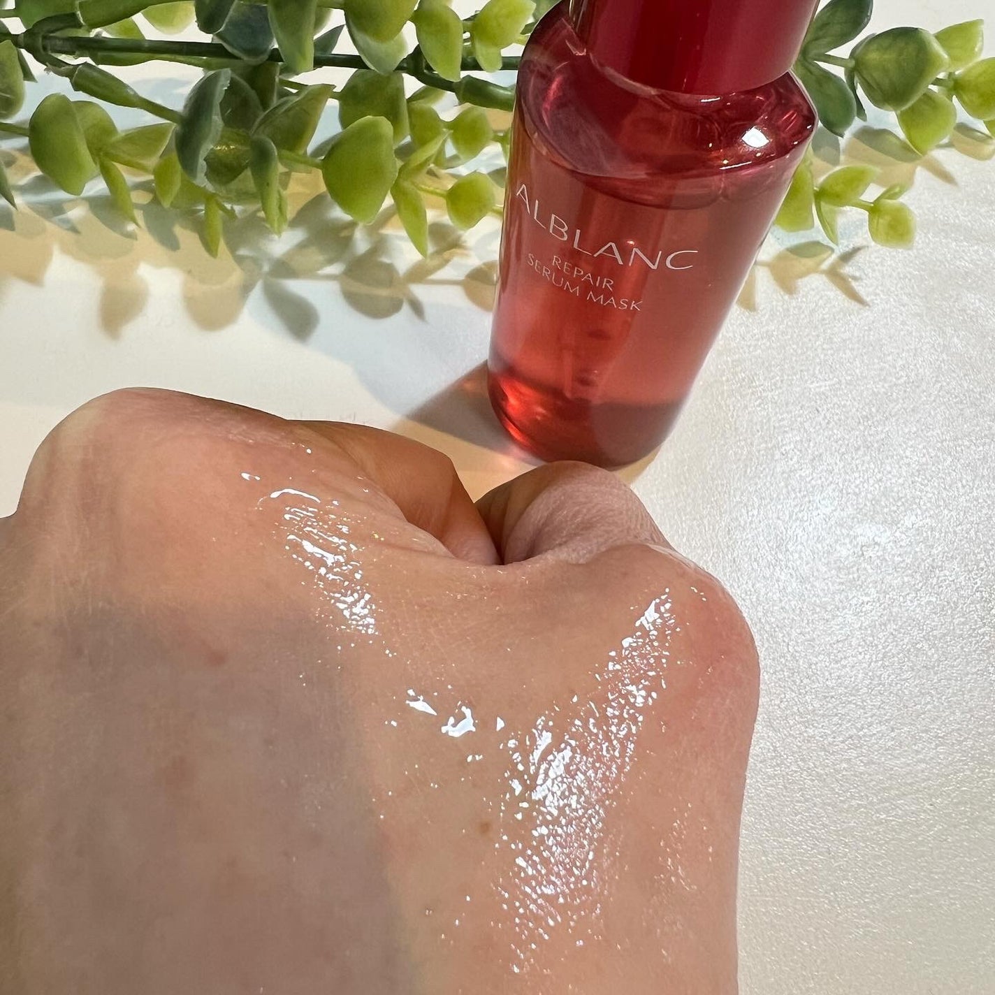 リペア セラムマスク/ALBLANC/美容液を使ったクチコミ(4枚目)