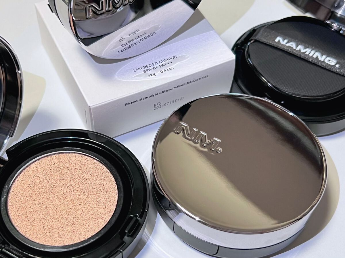 ネーミング レイヤード フィットクッション/NAMING./クッションファンデーションを使ったクチコミ(1枚目)