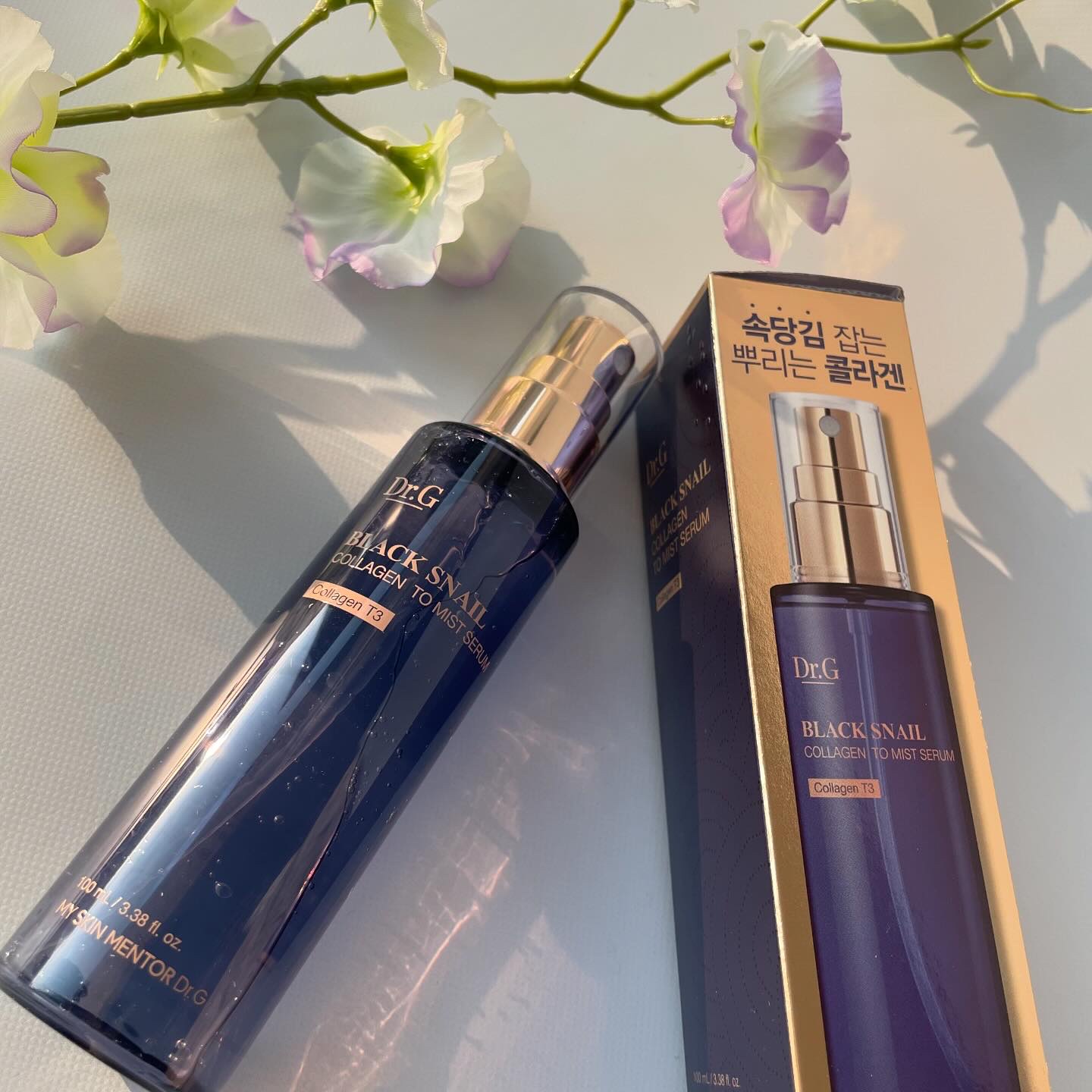 ドクタージー ブラックスネイル コラーゲンミスト/Dr.G/ミスト状化粧水を使ったクチコミ（1枚目）
