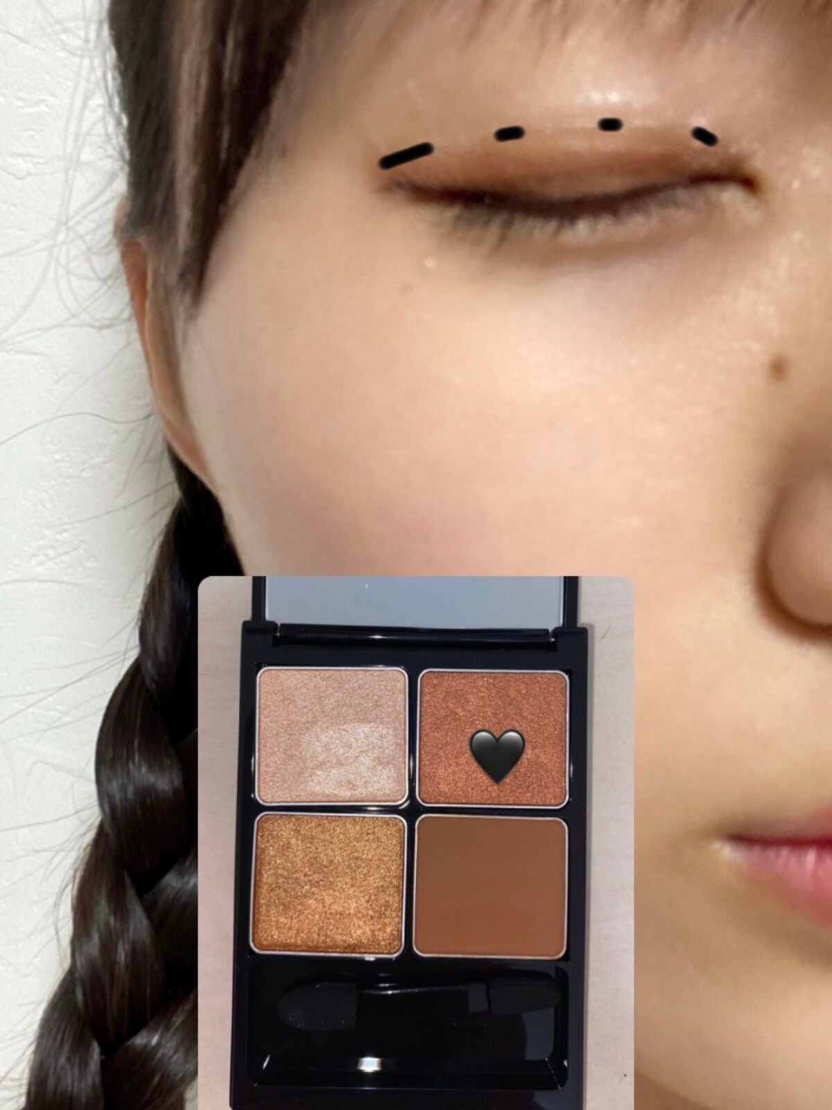 すず on LIPS 「秋のオレンジブラウンメイク🧡使った物→&beのカッパーブラウン..」(6枚目)