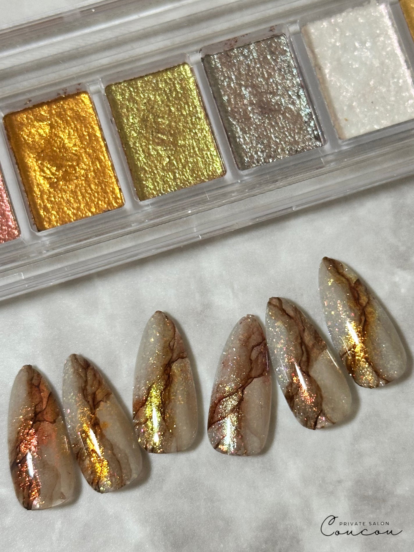 🐒ズボラママみっちゃんの高見えネイル💅 on LIPS 「←他にもたくさん投稿してます@wsptjapan_nailさん..」(1枚目)