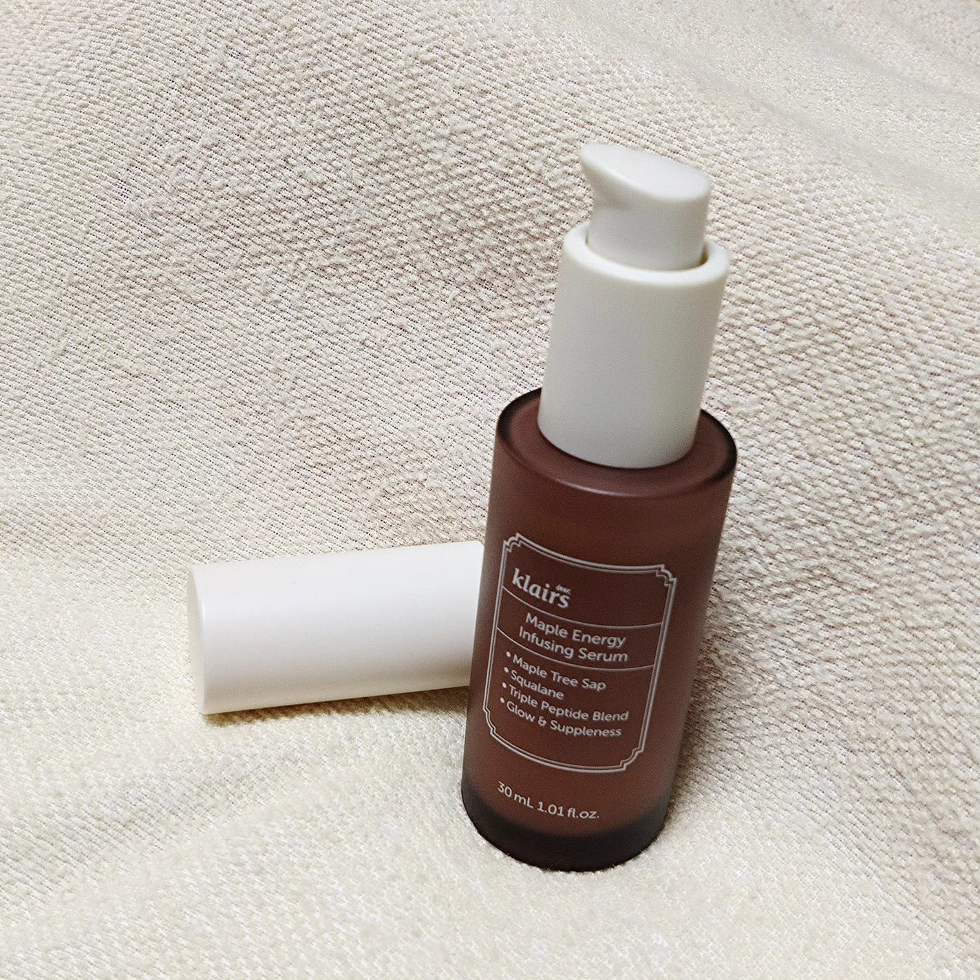 メープルエナジーインフュージングセラム/Klairs/美容液を使ったクチコミ(4枚目)