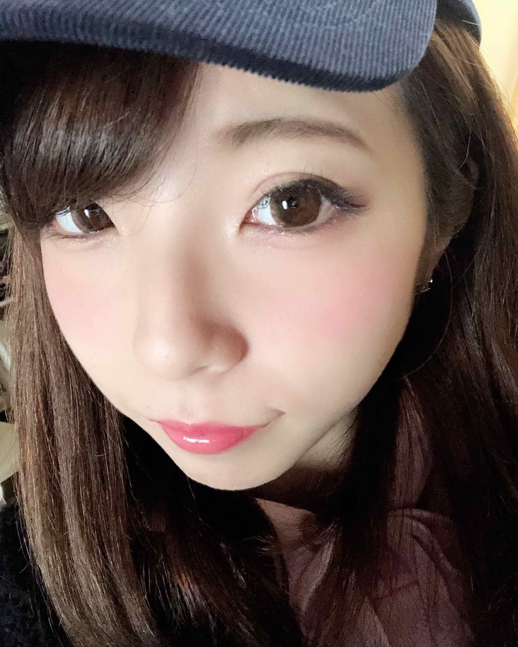 Blooming Kitty パウダーチーク/DAISO/パウダーチークを使ったクチコミ（2枚目）