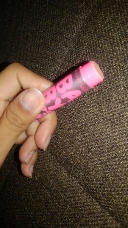 リップクリーム ピンクグロウ/MAYBELLINE NEW YORK/リップケアを使ったクチコミ(2枚目)