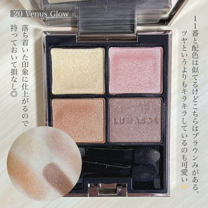 アイカラーレーション/LUNASOL/アイシャドウパレットを使ったクチコミ(8枚目)