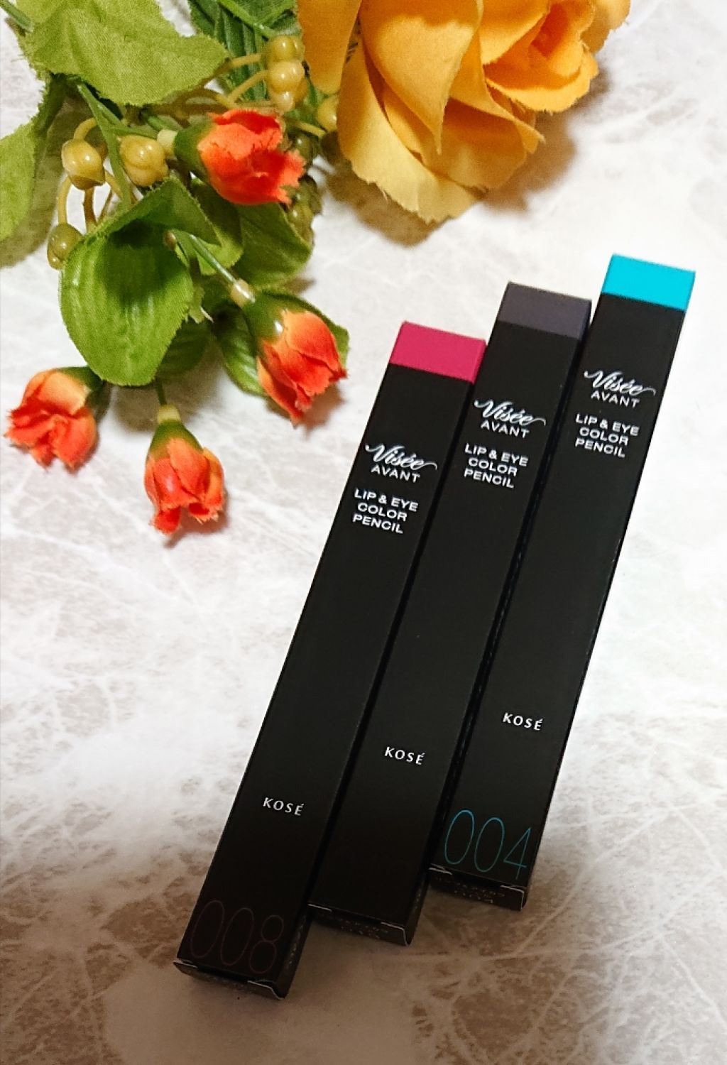 ヴィセ アヴァン リップ&アイカラー ペンシル 004 MARINE/Visée/ペンシルアイライナーを使ったクチコミ（1枚目）