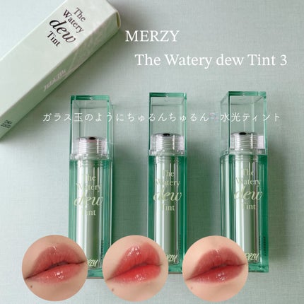 ザ ウォータリーデューティント WD12 ビナイン ヌード/MERZY/リップティントを使ったクチコミ(1枚目)