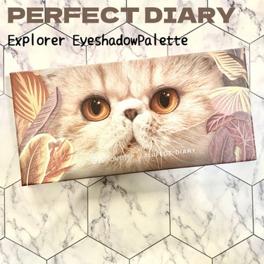 パーフェクトダイアリー エクスプローラ12色 動物アイシャドウパレットのクチコミ「☞ #perfect diary
　Explorer Eyeshadowpalette
⁡
⁡.....」（2枚目）